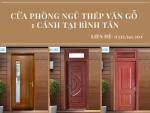 Cửa Phòng Ngủ Thép Vân Gỗ 1 Cánh Tại Bình Tân.png